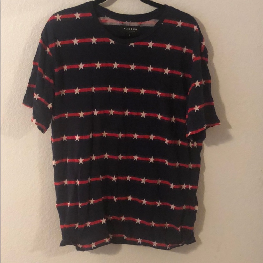 Short sleeve print shirt